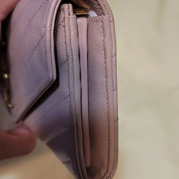 Authentic YSL  Wallet with authenticity card dustbag  and box EUC - Picture 3 of 4